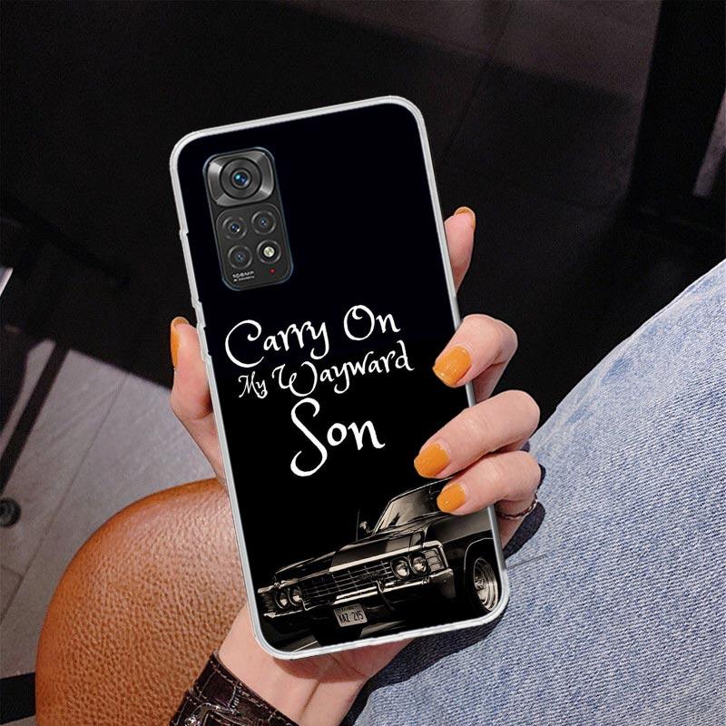 Babaite Чехол для телефона Сверхъестественное SPN Дин и Сэм для Xiaomi Redmi Note 15 14 13 12S 12 11 Pro Plus 14S 11S 11E 10 10S 11T 5G Per