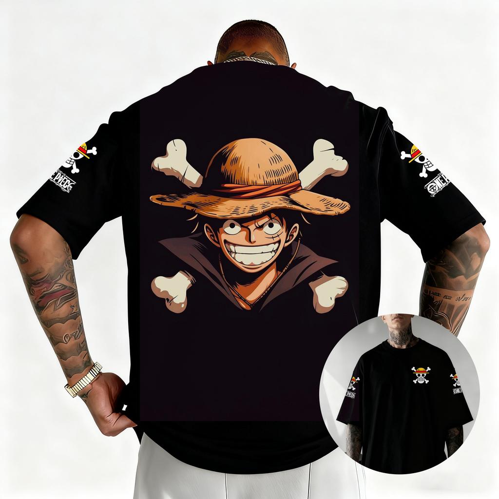 One Piece Japanese Anime Printed Unisexs TShirt Roronoa Zoro Boy Childrens Harajuku Short Sleeve Kids Luffy Tshirt Clothing