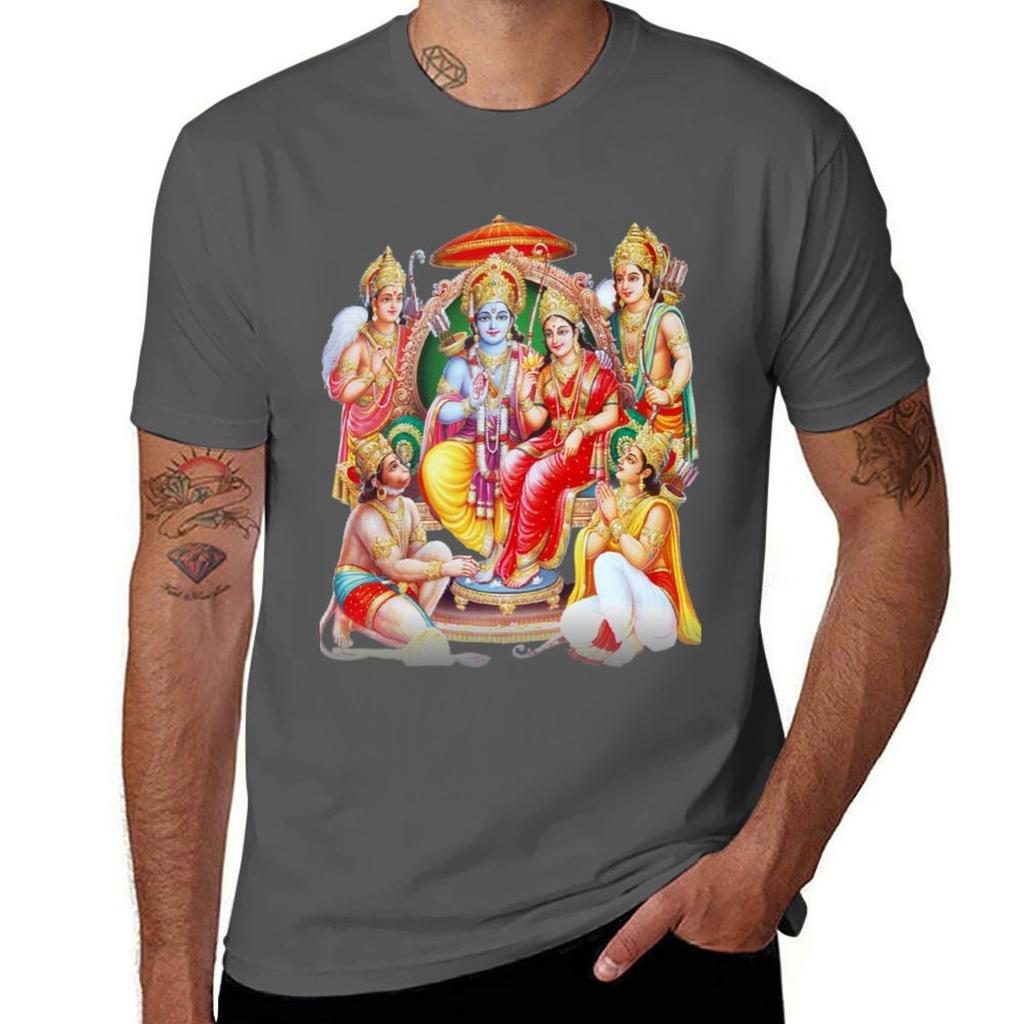 Ram Darbar Tshirt Casual Fashion Short Sleeve Cotton Tshirt