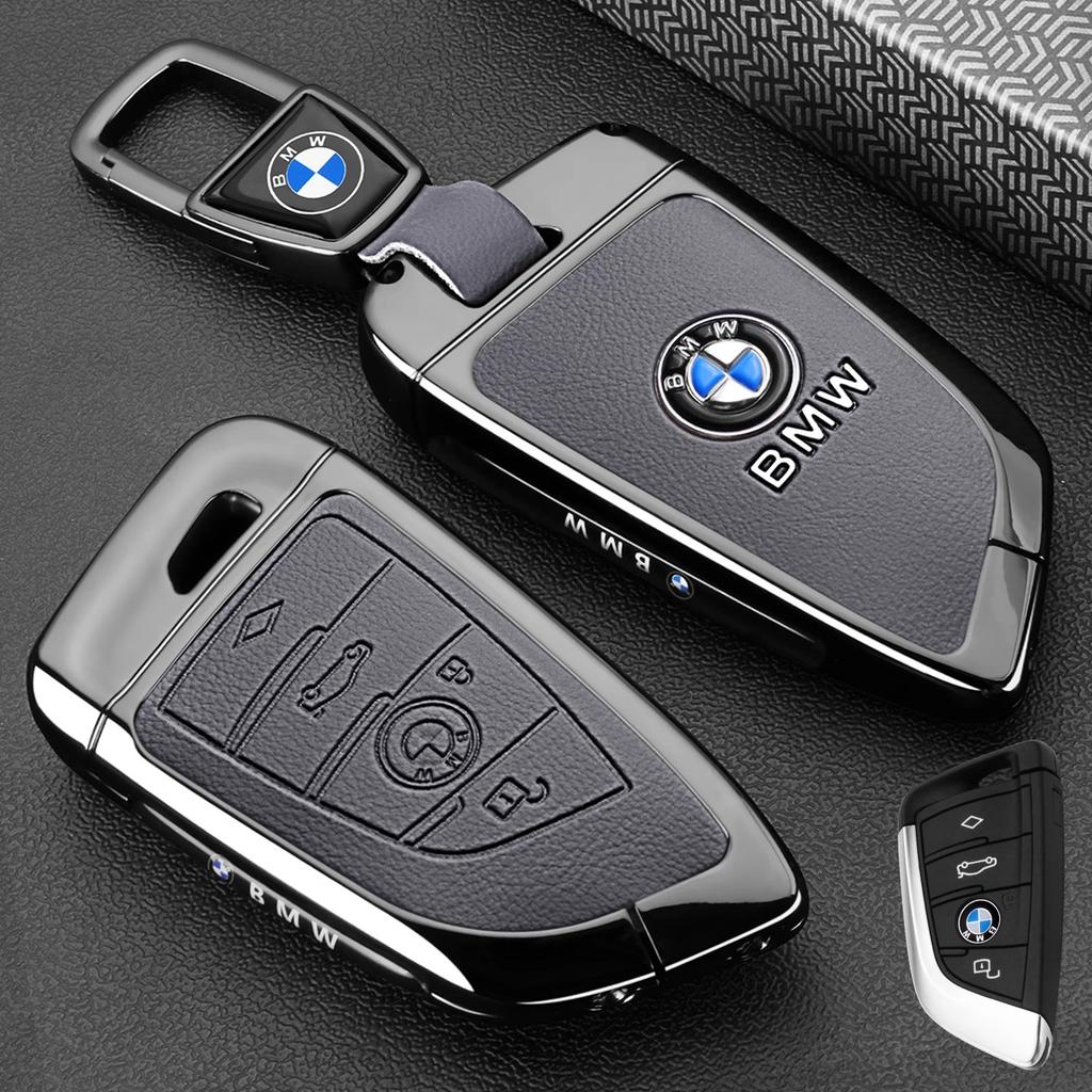 Styling Zinc Alloy Car Key Cover Case Holder For BMW 1 3 7 Series X1 X3 X5 X6 X7 F20 F15 F16 F48 G20 G30 G01 G02 G05 G11 G32 CZ9
