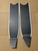 Custom Design Pure Carbon Long Swimming Fin Carbon Fiber Blades Free Diving Blades with Carbon Fiber Fins