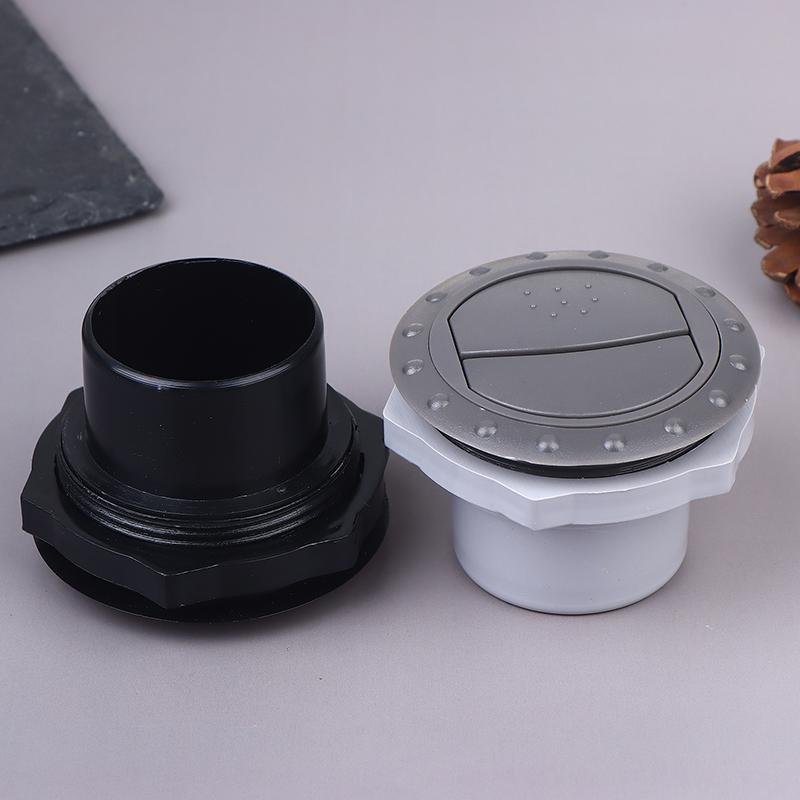 Dashboard Air Conditioning Outlet Deflector Diesel Heater Duct Ducting Air Vent Outlet For Rvs Buses Yachts Round Ac Deflector