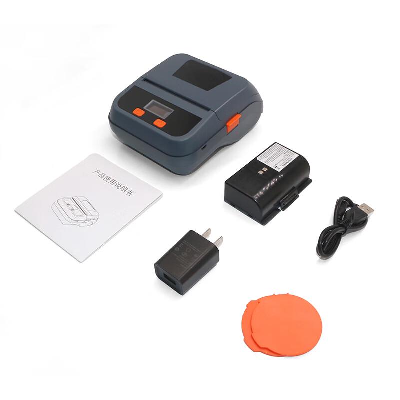 Portable Thermal Label and Receipt Printer CN plug (adapter included)