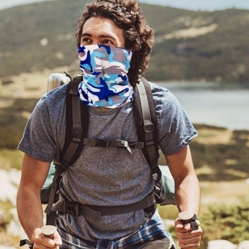 Унисекс многоцелевой шейный платок для лица солнцезащитный крем для лица Sacrf Bandana Magic Headband для Ourdoor ветрозащитный велоспорт походы кемпинг охота бег