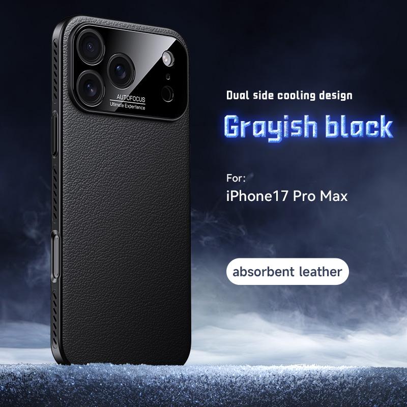 Для iPhone 17 Pro Max Чехол Роскошный Магнитный Для Magsafe Гибридный PU+PC Тонкий Кожаный Чехол-накладка Матовый Противоскользящий Жесткий Чехол Для iPhone 16 15 14 Pro Max