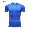 Мужская спортивная футболка с коротким рукавом, быстросохнущая, компрессионная