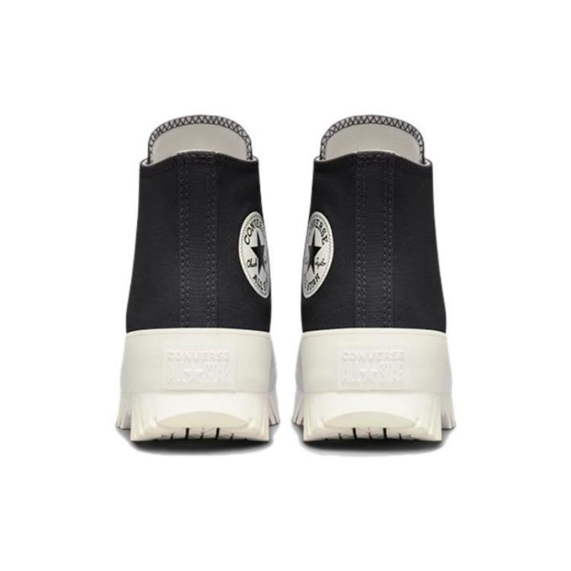 Converse Chuck Taylor All Star Lugged 2 Unisex High Canvas Shoes Minimal Casual Wear-resistant Supportive Black White A01368C
