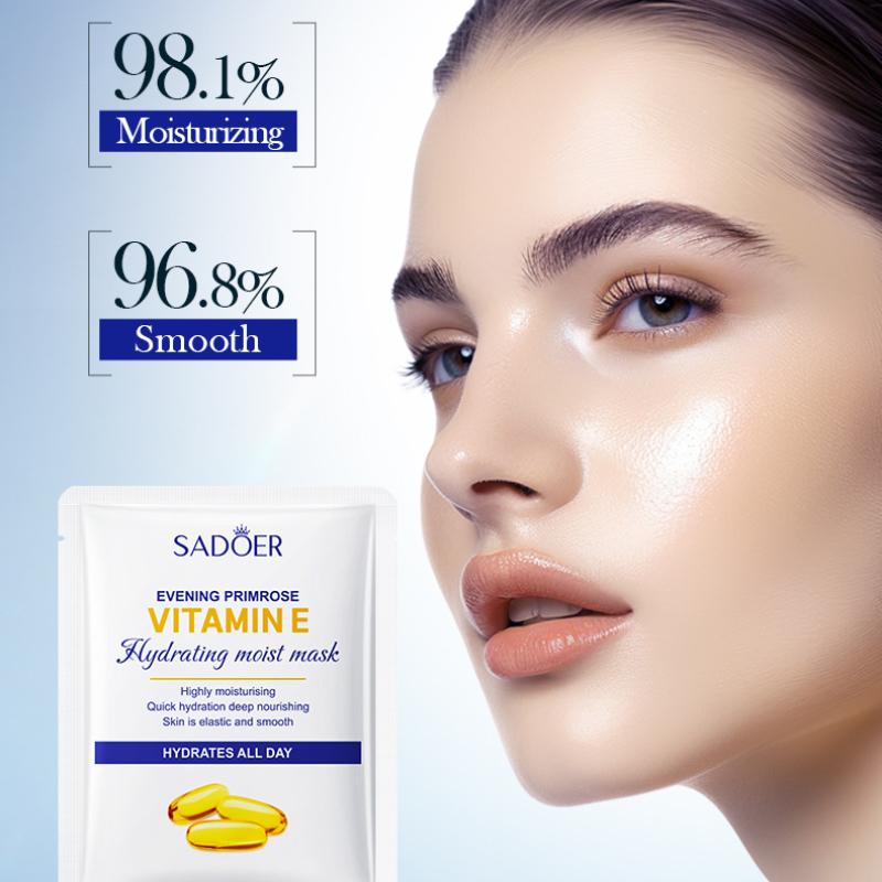Маска с витамином Е и примулой вечерней SADOER High Moisturizing Hydrating Mask