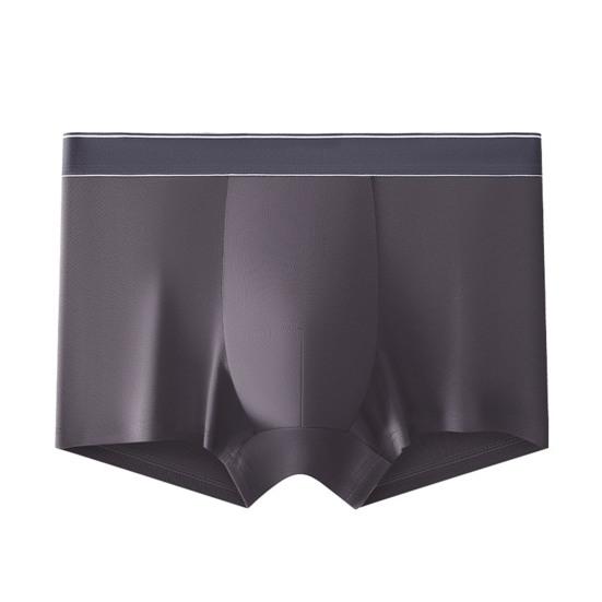 Men Boxer Underwear with Inner Layer Widen Waistband Breathable Patchwork Color Shorts Panties Daily Home Sports Wear