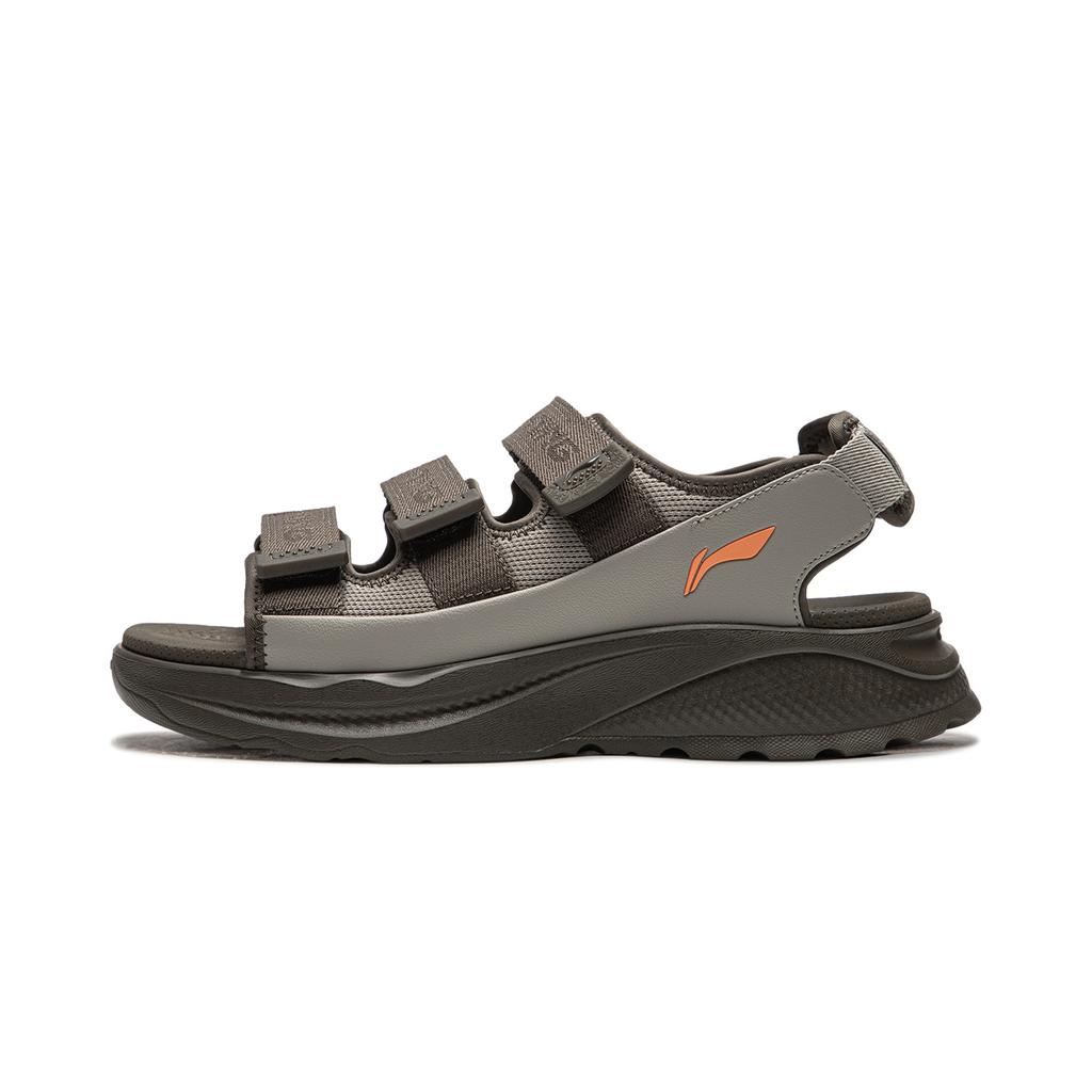 Li Ning МЯГКИЕ САНДАЛИИ COCA Унисекс Umber Gray AGUW009-4