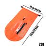 20L Swimming Buoy 2-in-1 Swimming Buoy Desiccant Bag Adult Swimming Aid Air bag Swimming Buoy With Adjustable Belt