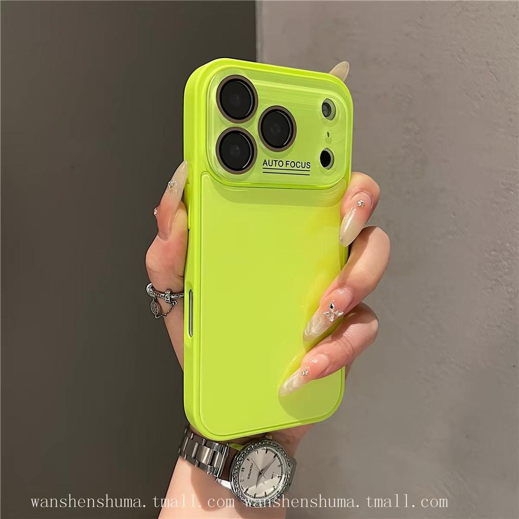 Высококачественный стеклянный чехол цвета Tiffany Blue для Apple iPhone 17 Pro Max и iPhone 16 Pro
