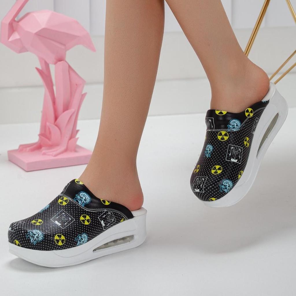 Женские ортопедические сабо, медицинская обувь Sabo, нескользящие тапочки, медсестра, доктор, акушерка