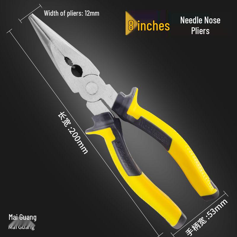 Многофункциональный набор электромонтажных плоскогубцев, экономящий труд: Тигр, Бокорезы, и Ручные плоскогубцы - Набор из 3 штук