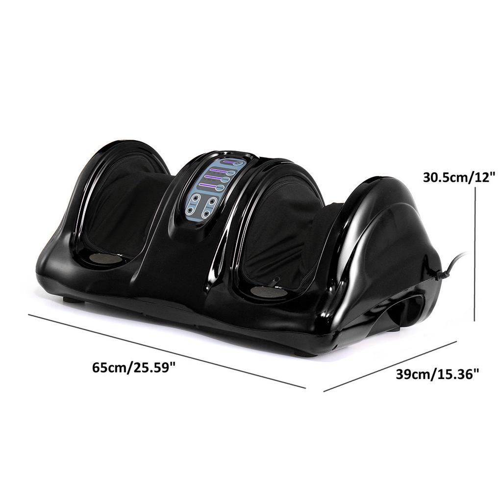 Электрический массажер для ног и тела с подогревом 220 В 3 режима Рефлексология Икры Ноги Снятие боли Расслабление Разминающий ролик Вибрационная машина