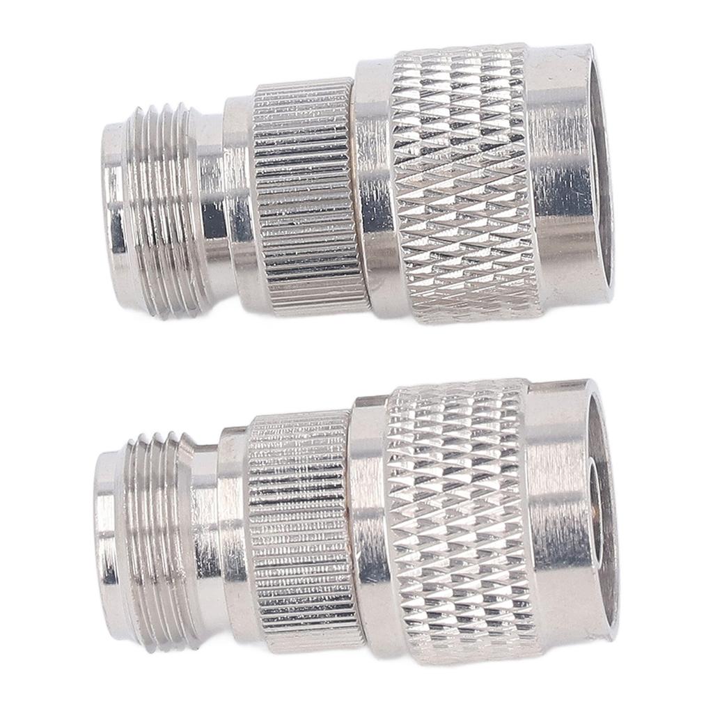 2 шт. N-мама-N-папа адаптер широкополосный радиочастотный разъем для антенного удлинительного кабеля