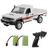 Машинка с дистанционным управлением, электромобиль 2,4 ГГц со светодиодными фарами, 1 шт.:14 Масштабный Перезаряжаемый Пикап с 2 Аккумуляторами, Игрушка