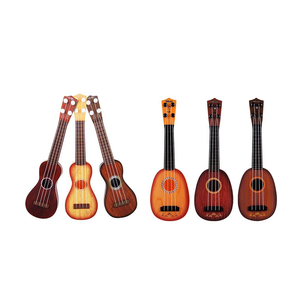 1*Мини-укулеле для детей, гитара, музыкальный инструмент, игрушка, детский образовательный рождественский подарок