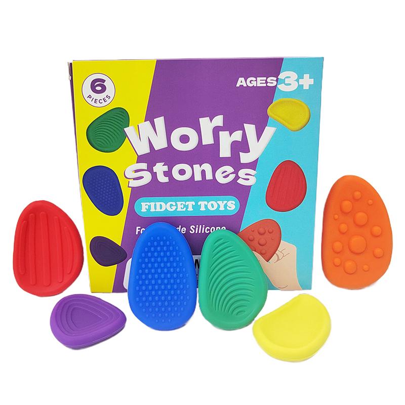 1 Набор Взрослые Снятие Тревоги Реквизит Мягкий Камень для Беспокойства Непоседа Игрушка Аутизм Ребенок Успокаивающий Сенсорный Камень Игрушка для Активности Пальцев