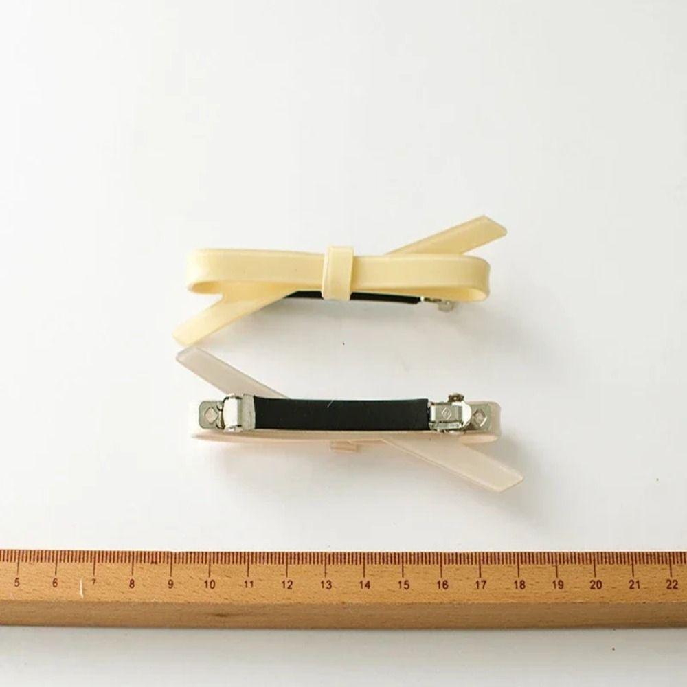 Головной убор Бант Заколка для волос Зажим Затылок Пружинный зажим Новый Заколка для волос Челка Девочка