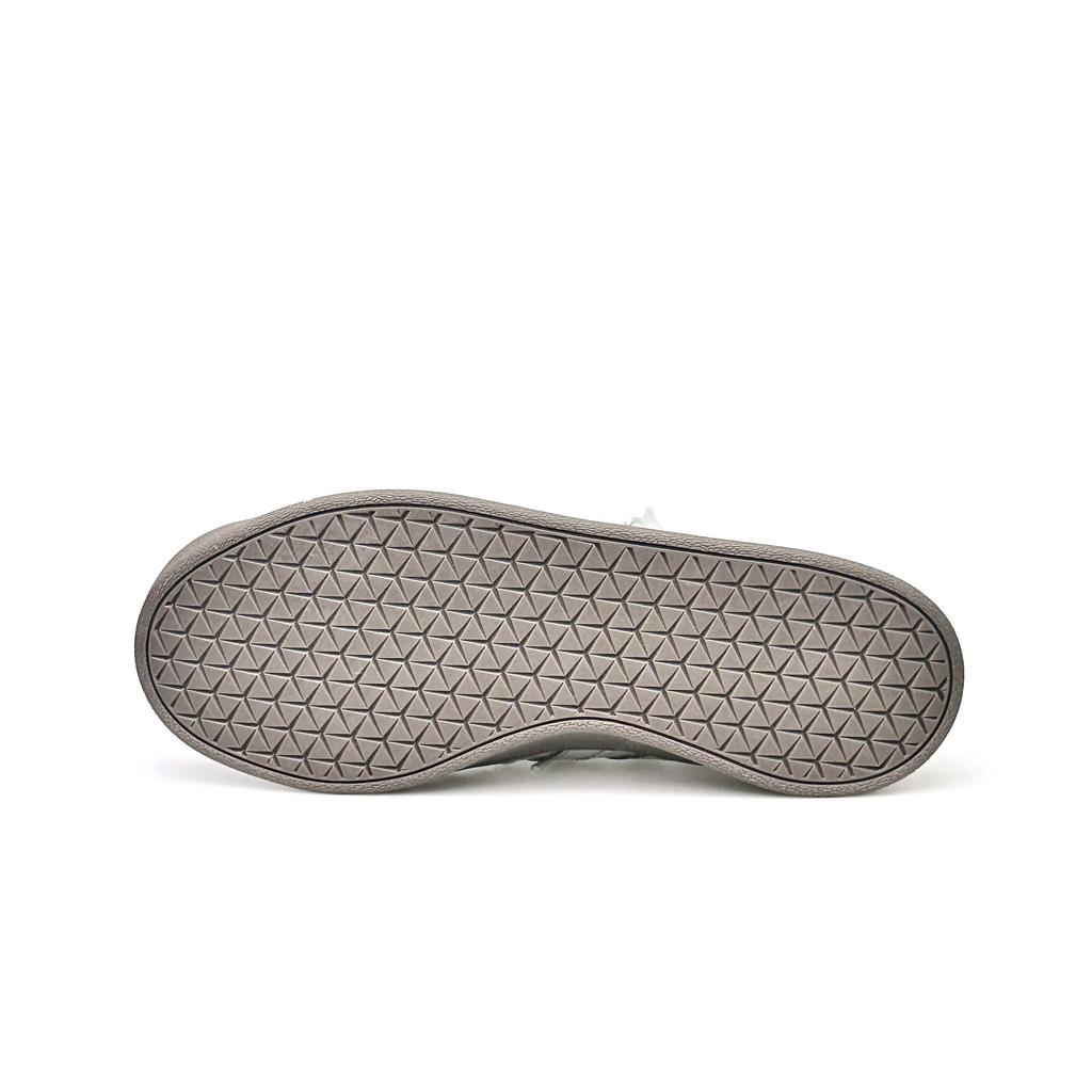 Adidas VL COURT 2.0 Shopping Bag, Trendy Silver Steps Lightweight And Breathable Low top Skateboard Shoes Unisex Silver ID6015(Team1031-)