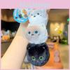 Fish Plush Cat Keychain With Embroidery Design For Kids And Gift Collection