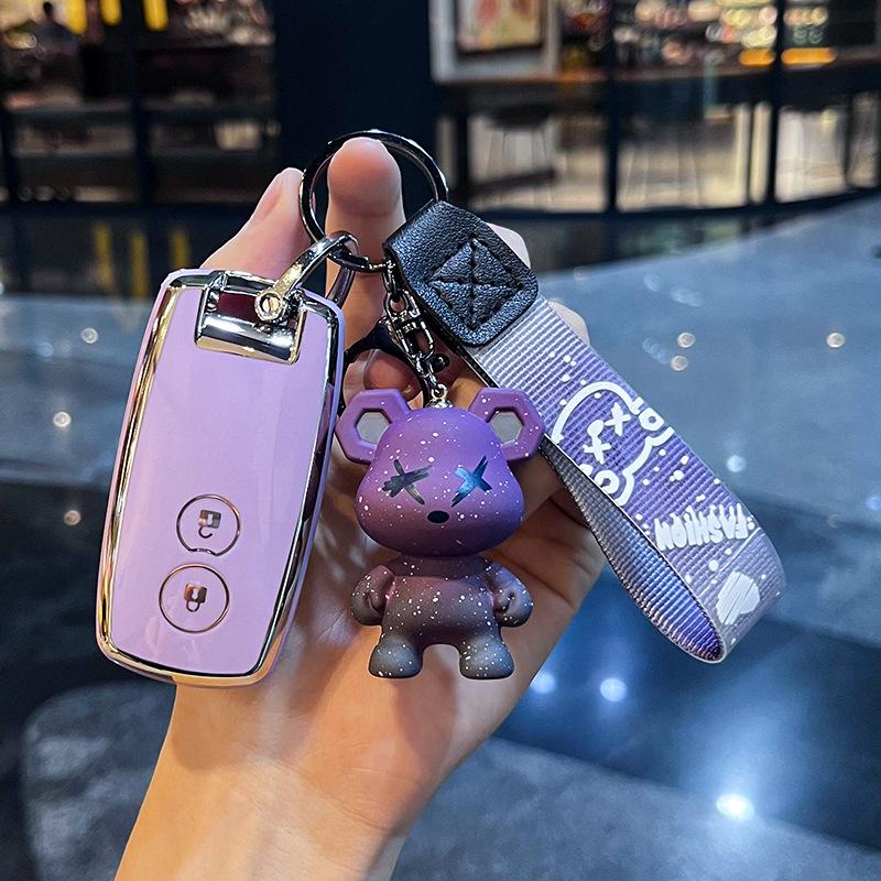 Чехол для ключей из ТПУ для Suzuki Swift, Suzuki Grand Vitara Swift SX4 S-Cross XL-7, держатель для брелока, защита для брелка