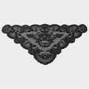 Vintage Head Covering Scarf Shawl Elegant Wedding Headscarf Embroidered Flower Scarf  Party