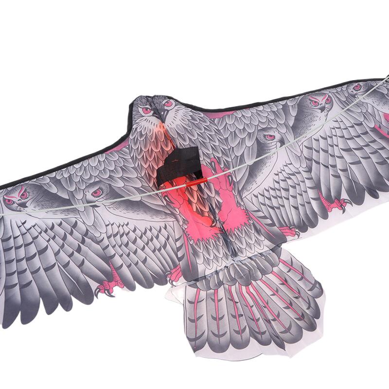 Воздушный змей «Орел» 1,1 м с леской длиной 30 метров, большой воздушный змей «Орел», летающий в виде птицы, детский подарок, семейные поездки, сад, спорт на открытом воздухе, игровая игрушка