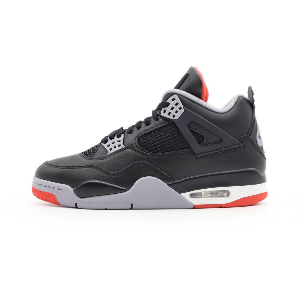 FV5029-006 Nike Air Jordan 4 Retro Bred Reimagined Цементно-серый Красный (Мужской)