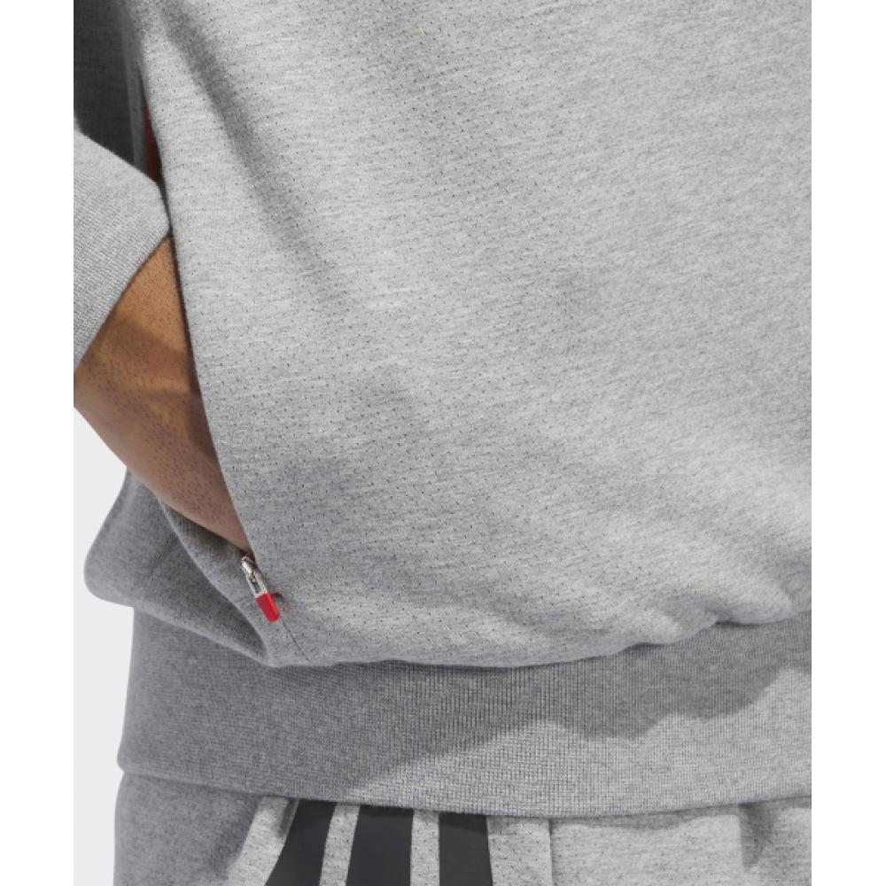 adidas Баскетбольная толстовка Spacer серая Jd7466