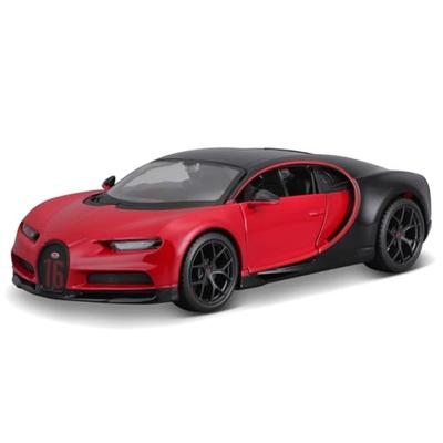 Maisto 1/24 Bugatti Chiron Sport Красный / Металлическая модель автомобиля, Готовый продукт 31524