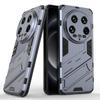 For Xiaomi 14 Pro Ultra Punk Armor Shockproof Bumper Rugged Rubberized PC Fitted Kickstand Case Stand Holder Cover Shell