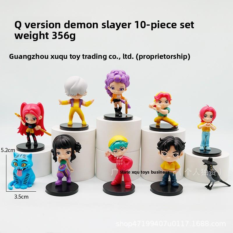 Охотники на ведьм K-Pop Большая голова Q издание Фигурка Румими Модель Слепая коробка Приливная игрушка Кукла Украшение
