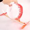 1 Set Elastic Rubber Band Powered Flying Airplane Plane Glider Educational Sciences DIY Assembly Toys for Children Kids