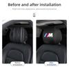 2025 Hot Car Seat Headrest Cover Anti-Dirty Elastic Protective Covers For BMW E90 E87 I01 E60 F25 F26 F44 F45 E36 E34 E39 F01 F1