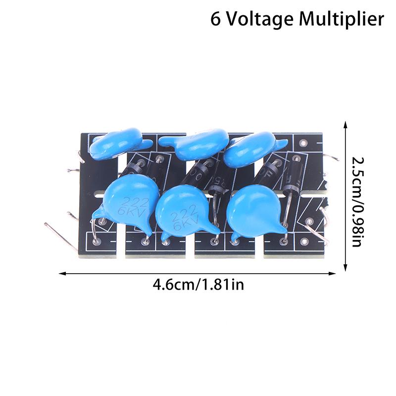 2/6/8-кратная повышающая плата умножителя напряжения Высокочастотная высоковольтная выпрямительная схема Для импульсного постоянного электростатического генератора