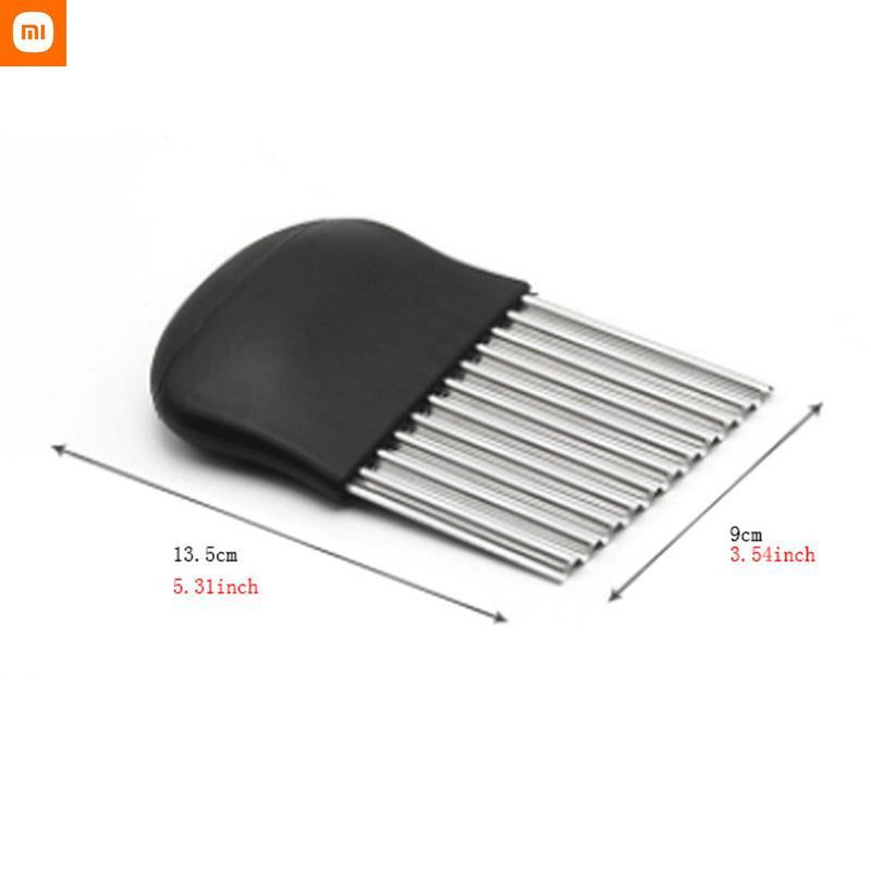 Кухонная нержавеющая сталь волна Картофелерезка лук морковь чипсы резак инструмент домашняя кухня измельчитель овощей