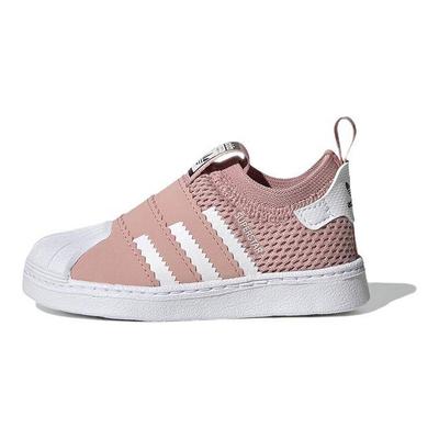 Originals Superstar 360 2.0 Удобные низкие кроссовки для ходьбы Детская обувь Розовый GY3792