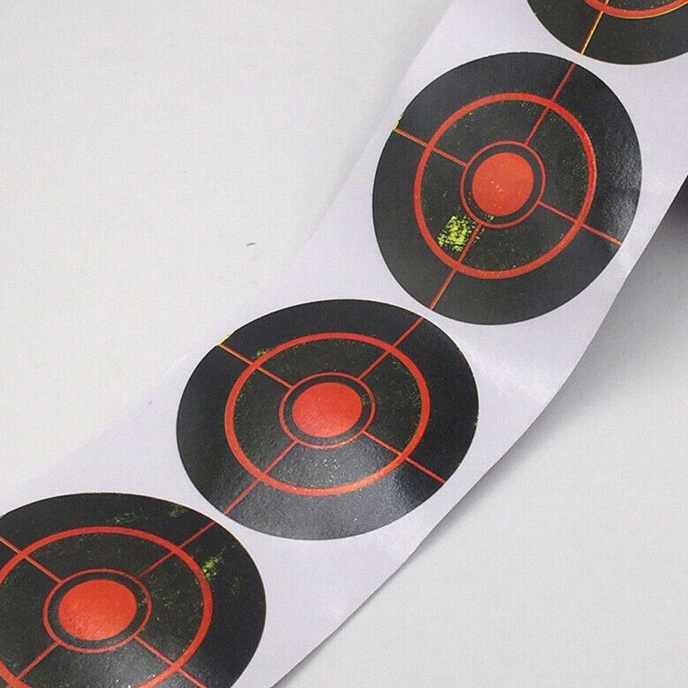 Roll Splatter Target Sticker Strong Adhesive Shooting Splatter Targets Stickers Splatterburst Targets 7.1cm Diameter