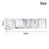 Custom Fit AC Hose Insulation Adjustable Length Wrap 59.8*10.8in Portable AC Hose Insulation Triple-Layer Thermal Barrier
