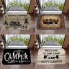 Rectangle Camping Van Welcome Mat Non-Slip Entrance Rugs Durable Door Mat  Outdoor Camping