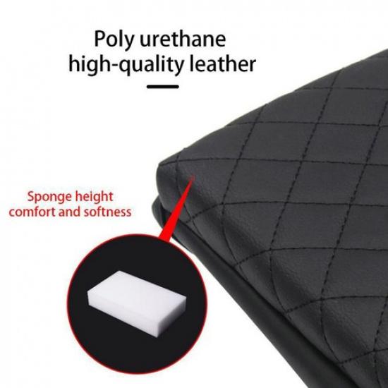 Car Accessories Armrest Cushion Cover Center Console Box Pad Leather Protector