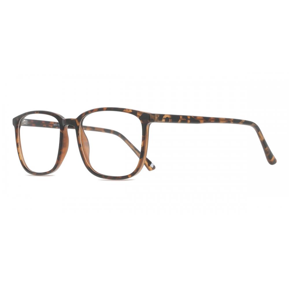 Full Rim Square Dark Tortoise Smartbuy Collection Rupperte Cp128e Fashion Unisex Eyeglasses