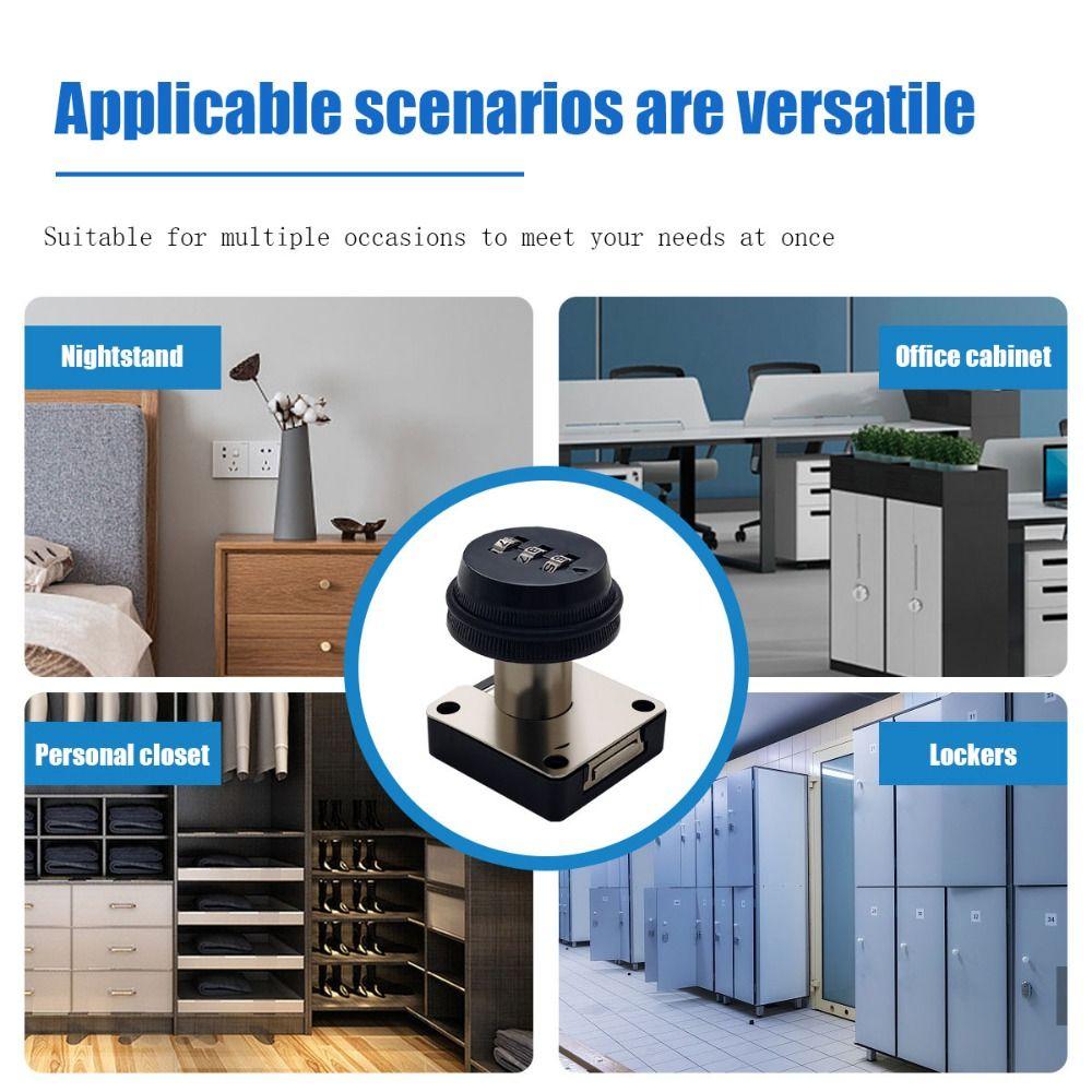 Простота установки шкафа с паролем Замок с механическим паролем Замок с паролем для ванной комнаты