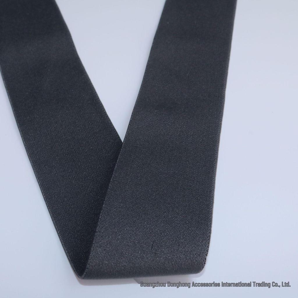 High-Elastic Polyester Imitation Nylon Band for Waistbands and Skirts