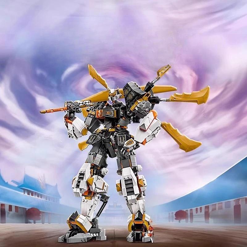 Titan Robotic Robot Model Сборка для мальчиков Строительные блоки Игрушка в подарок Детская творческая коллекция для хобби Украшение стола