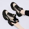 Thick-soled Casual Sneakers Trendy Autumn and Winter New Genuine Leather Shoes Casual Versatile Inner Small Women's Shoes Sports Shoes