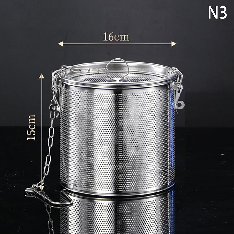 Корзина для маринада для тушения с крючком Ситечко для рассыпного чая Корзины для приправ Овощной Полезный Фильтр Нержавеющая сталь Бытовая Банка для специй