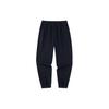 Training Series Solid Color Logo Mid-Rise Straight-Leg Joggers Women Joggers Black 962357303-1